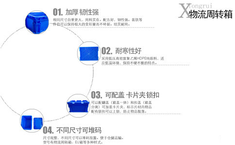 松原塑料箱材质,加厚物流箱-沈阳兴隆瑞